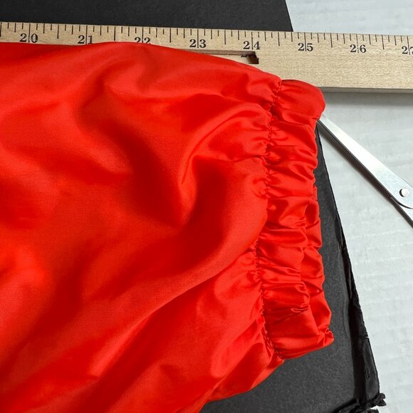 VTG Soffe Tennessee Volunteers Jacket Large Orange Snap Button Lined Windbreaker - Picture 12 of 16